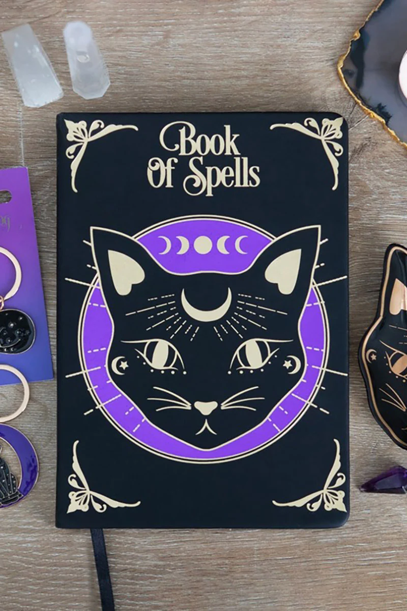 Mystic Mog Book Of Spells Journal
