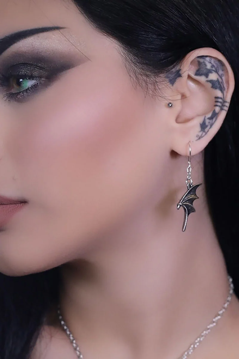 A Night with Goethe Dropper Earrings - Image 2