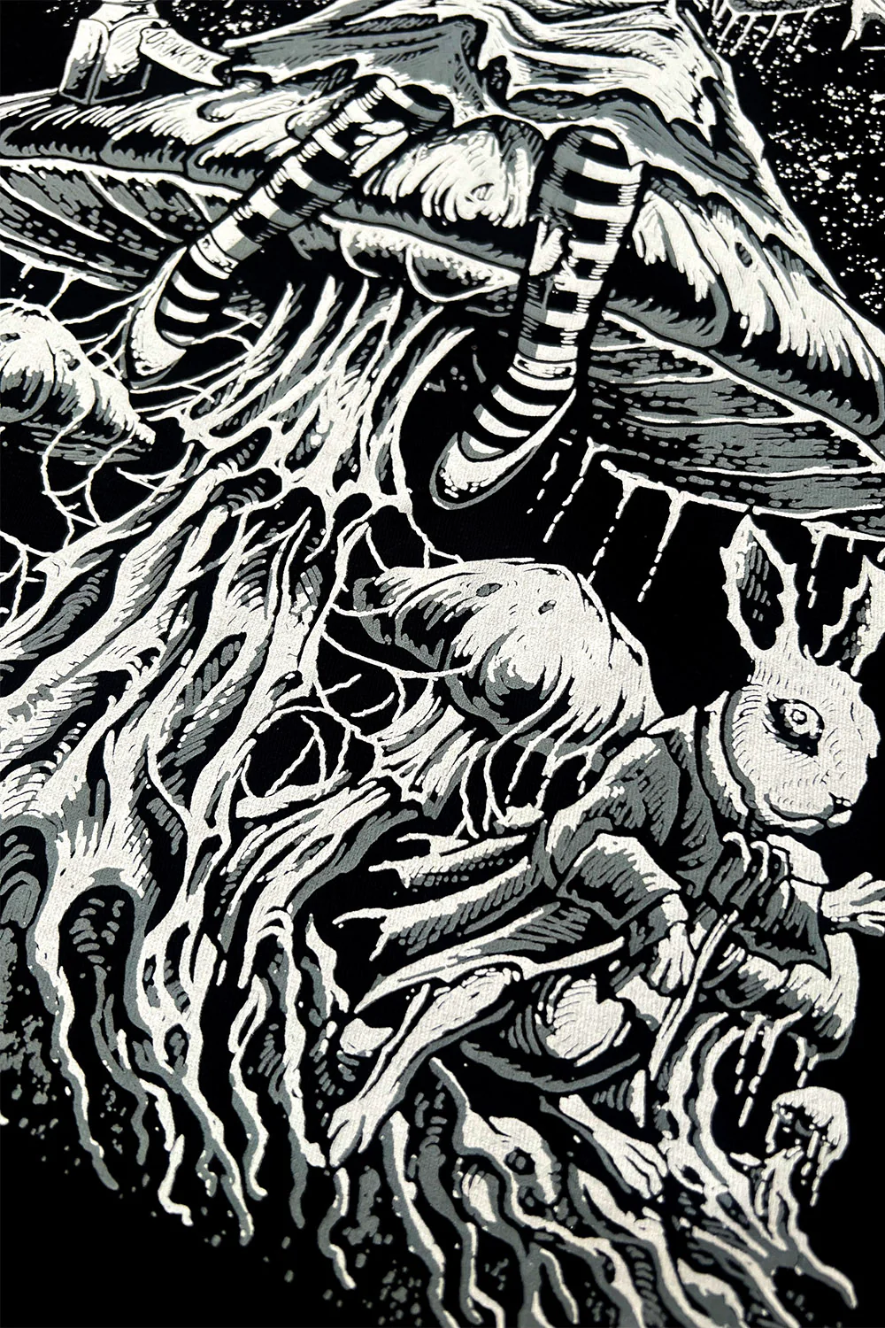 Alice Down The Rabbit Hole Hoodie - Image 8