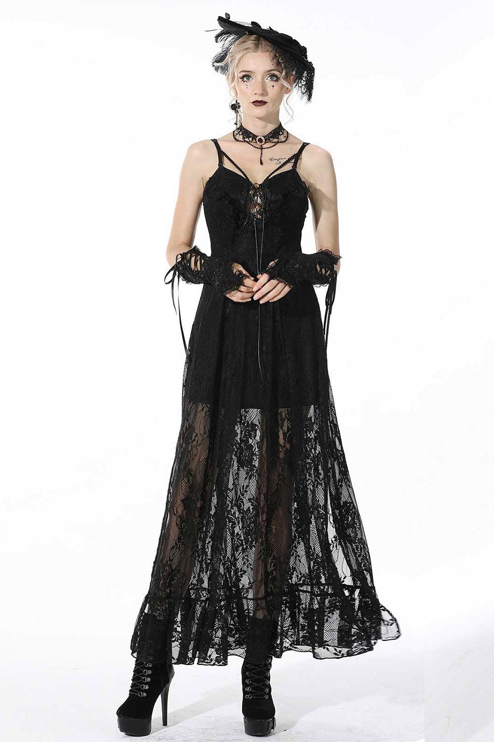 Always October Lace Maxi Dress - Image 5