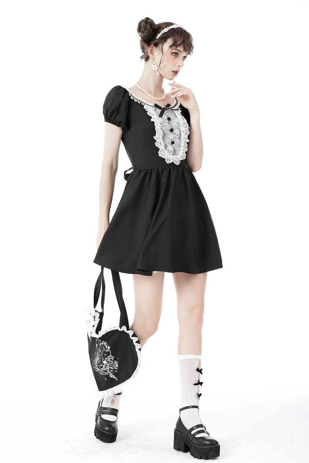 Always Sleepy Lolita Heart Bag - Image 3