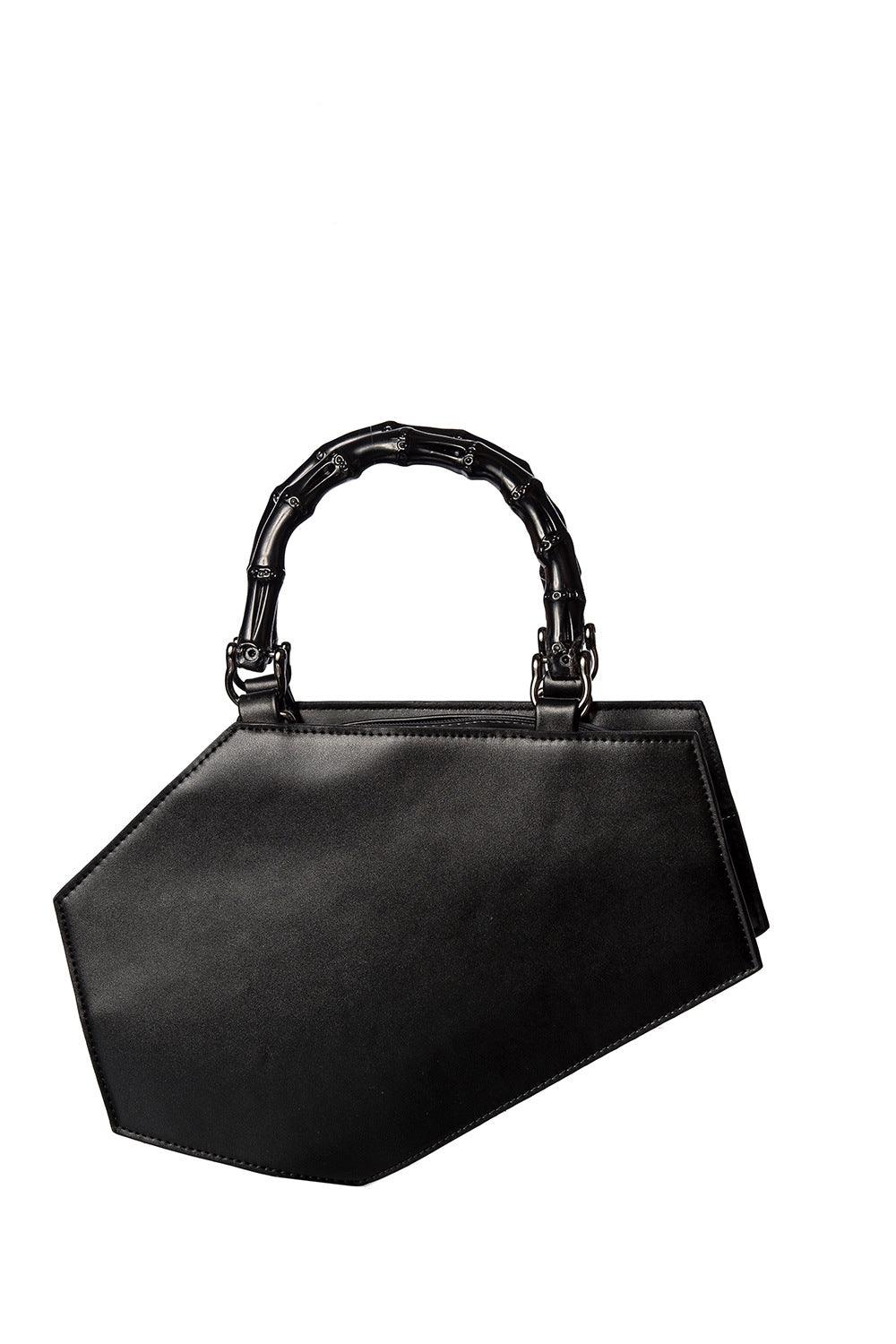 Amaranth Embossed Coffin Bag - Image 4