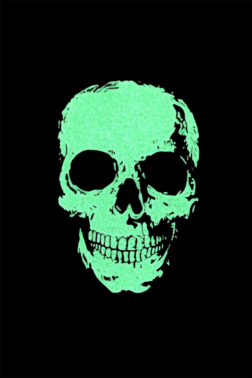 Anatomical Skull Glow Enamel Pin - Image 2