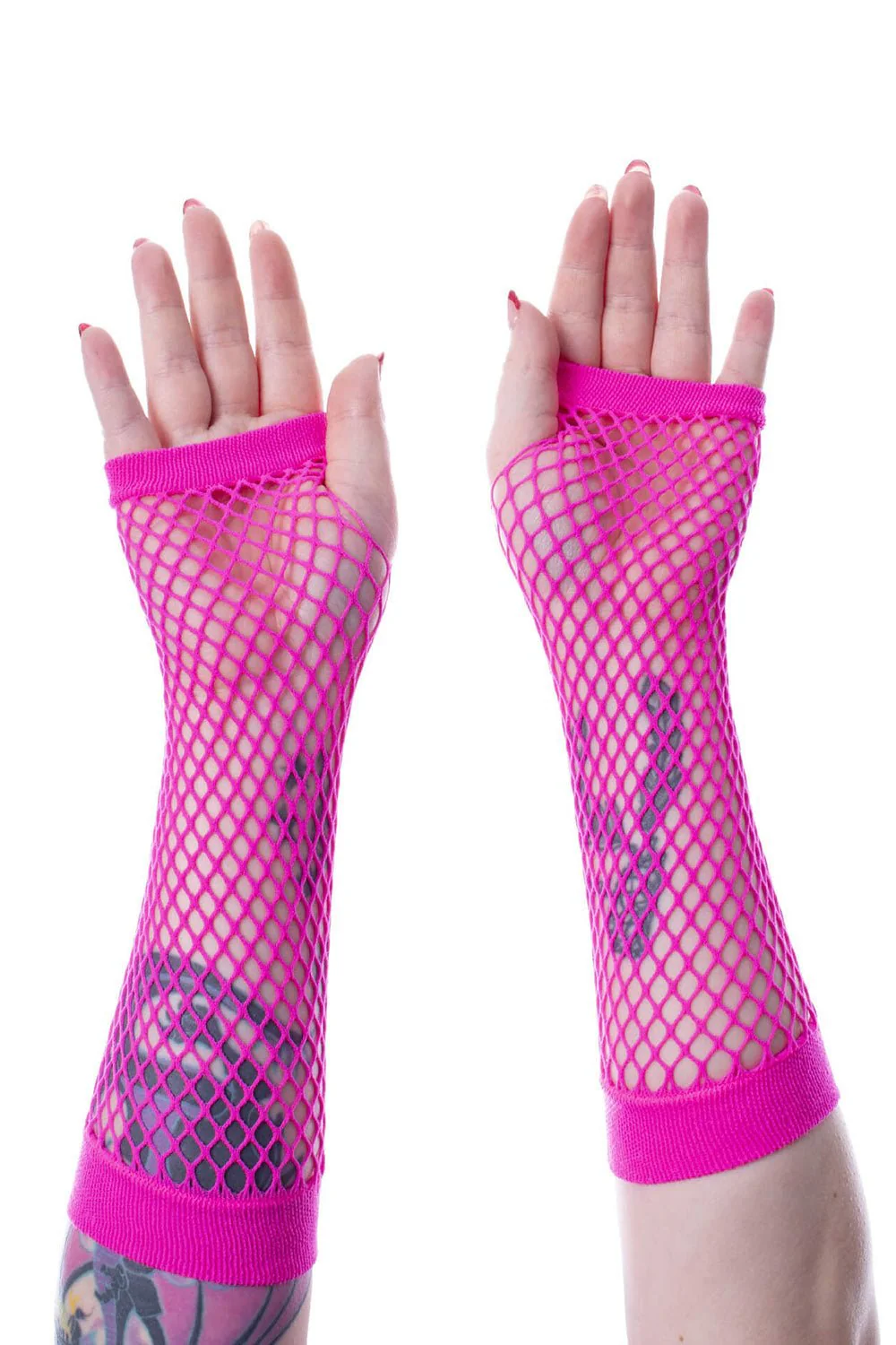 Andar Mesh Gloves [PINK] - Image 2