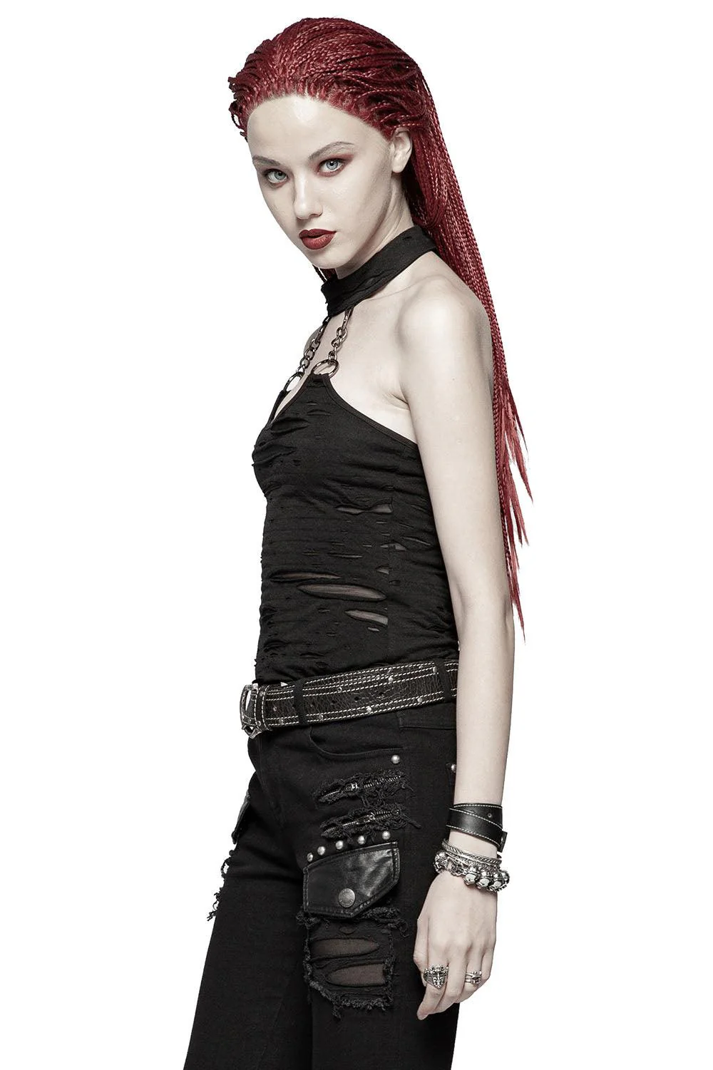 Punk Apocalypse Halter Top - Image 3