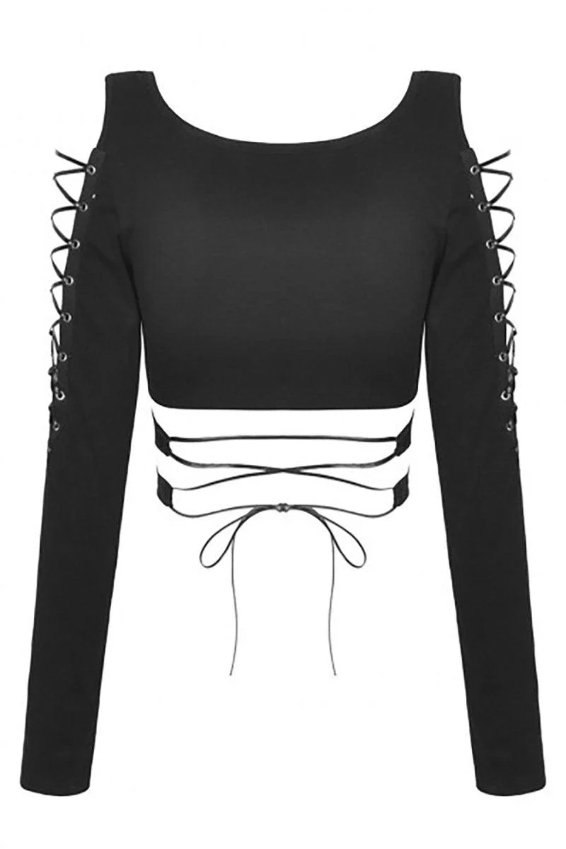Baby Goth Crop Top - Image 8