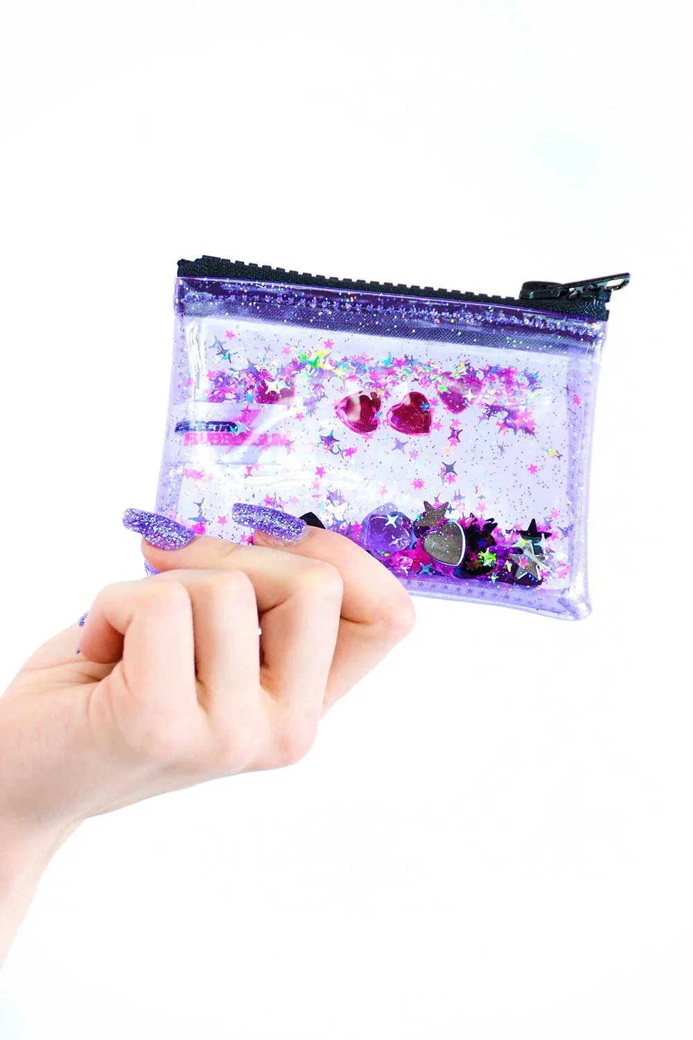 Badazzled Liquid Glitter Coin Purse - Image 2