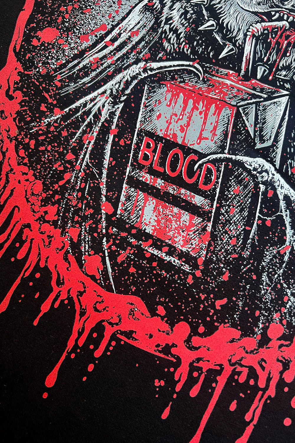 Bat Blood Snack Time Hoodie - Image 13
