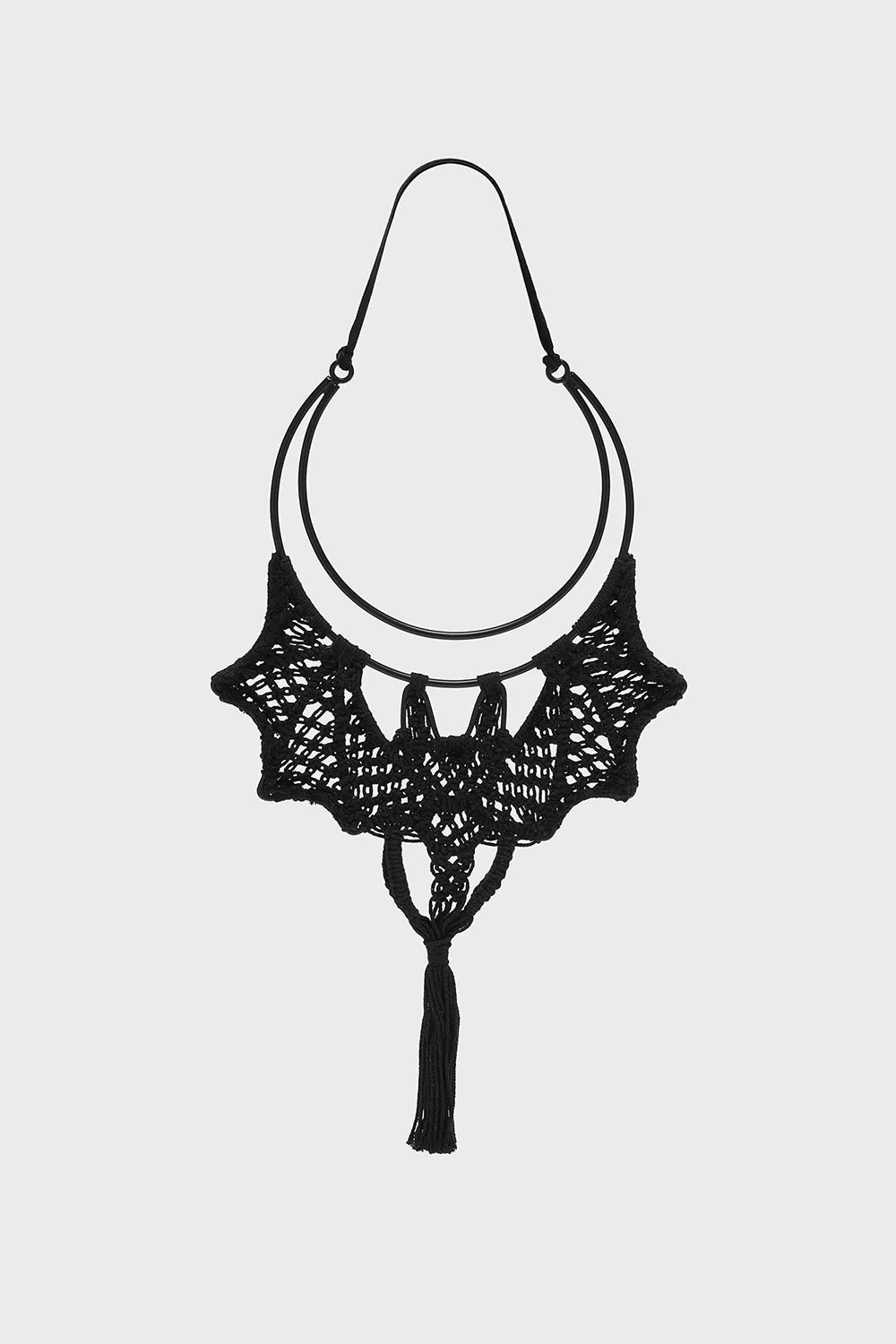 Bat Macrame Wall Decor - Image 4