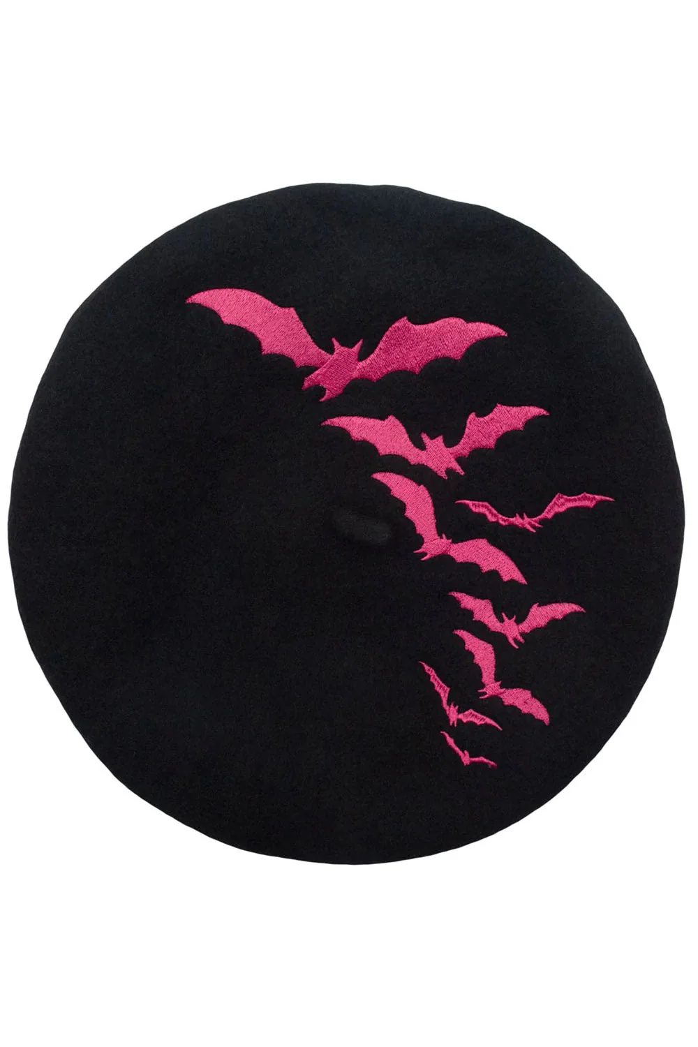Bat Repeat Beret Hat [PINK] - Image 3