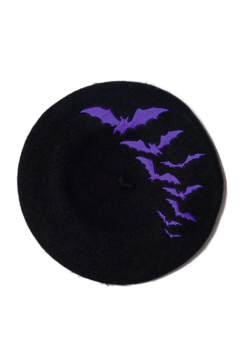 Bat Repeat Beret Hat [PURPLE] - Image 3