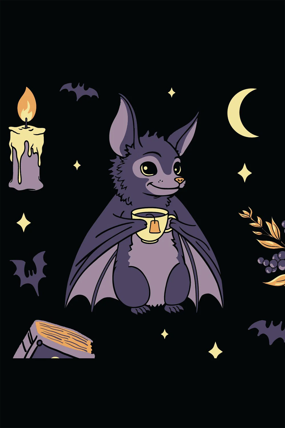Batrick, Lord of Darkness Crew Socks - Image 2