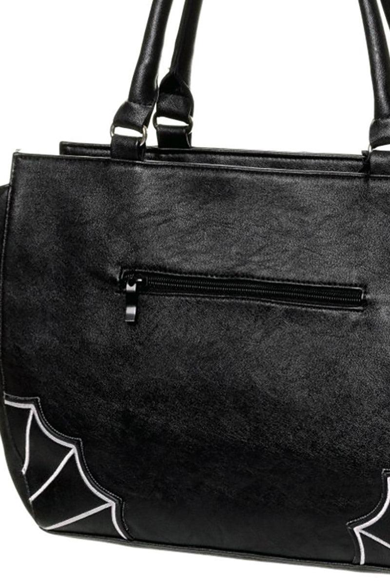 Bats Handbag [BLACK/WHITE] - Image 4