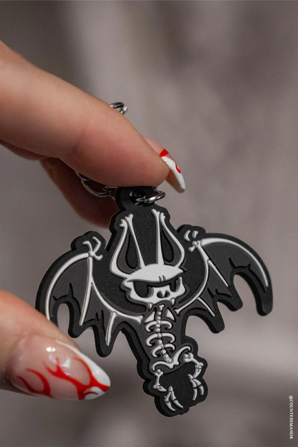 Batty Bones Keychain - Image 2