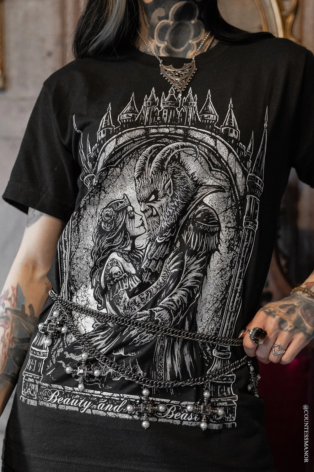 Beauty and The Beast T-shirt - Image 3