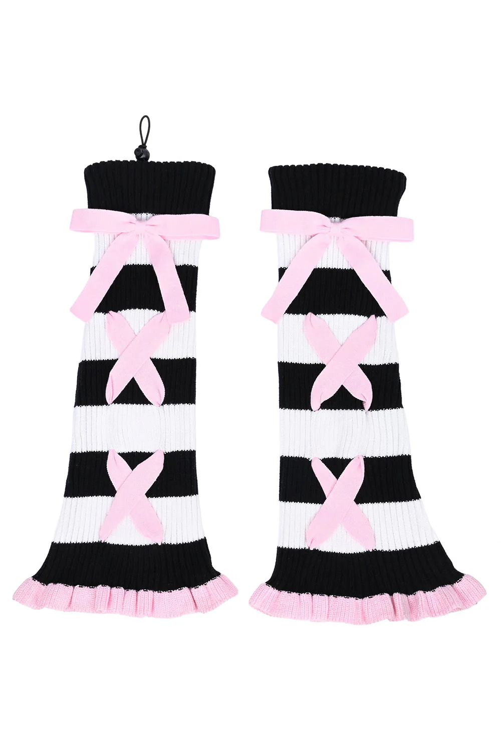 Bittersweet Stripe Leg Warmers - Image 7