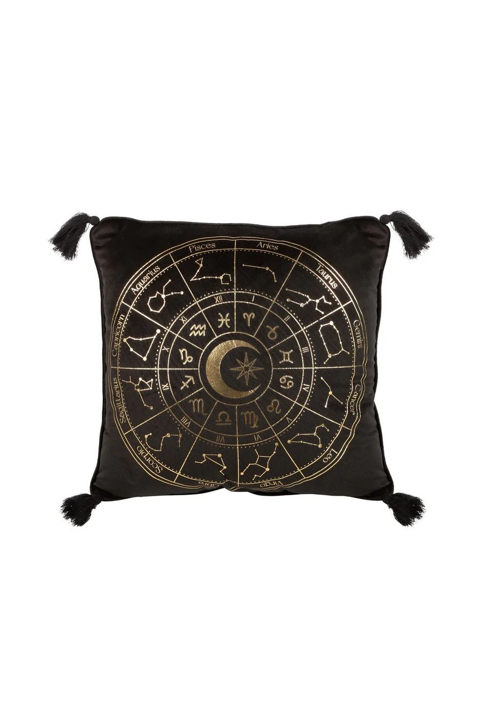 Black Astrology Wheel Cushion - Image 2