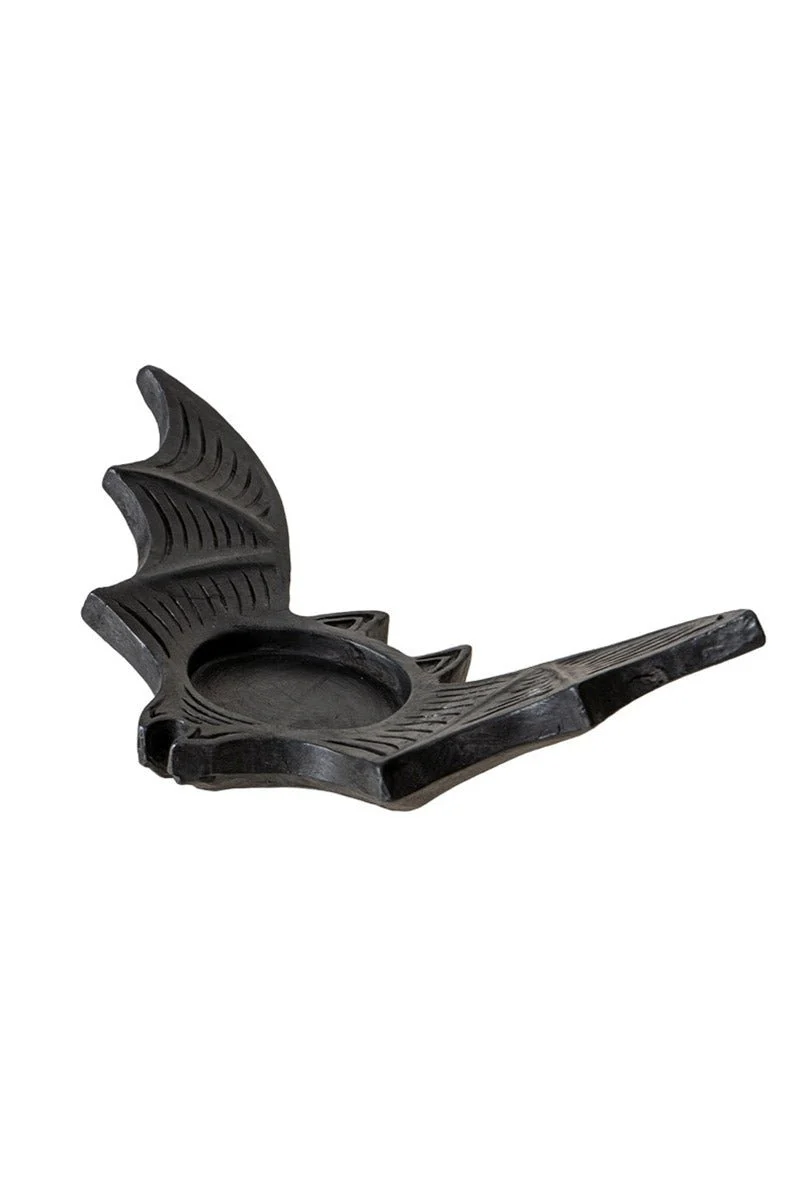 Black Bat Tealight Candle Holder - Image 4