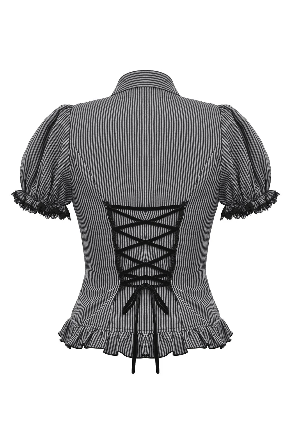 Black Cat Coven Cameo Blouse - Image 3