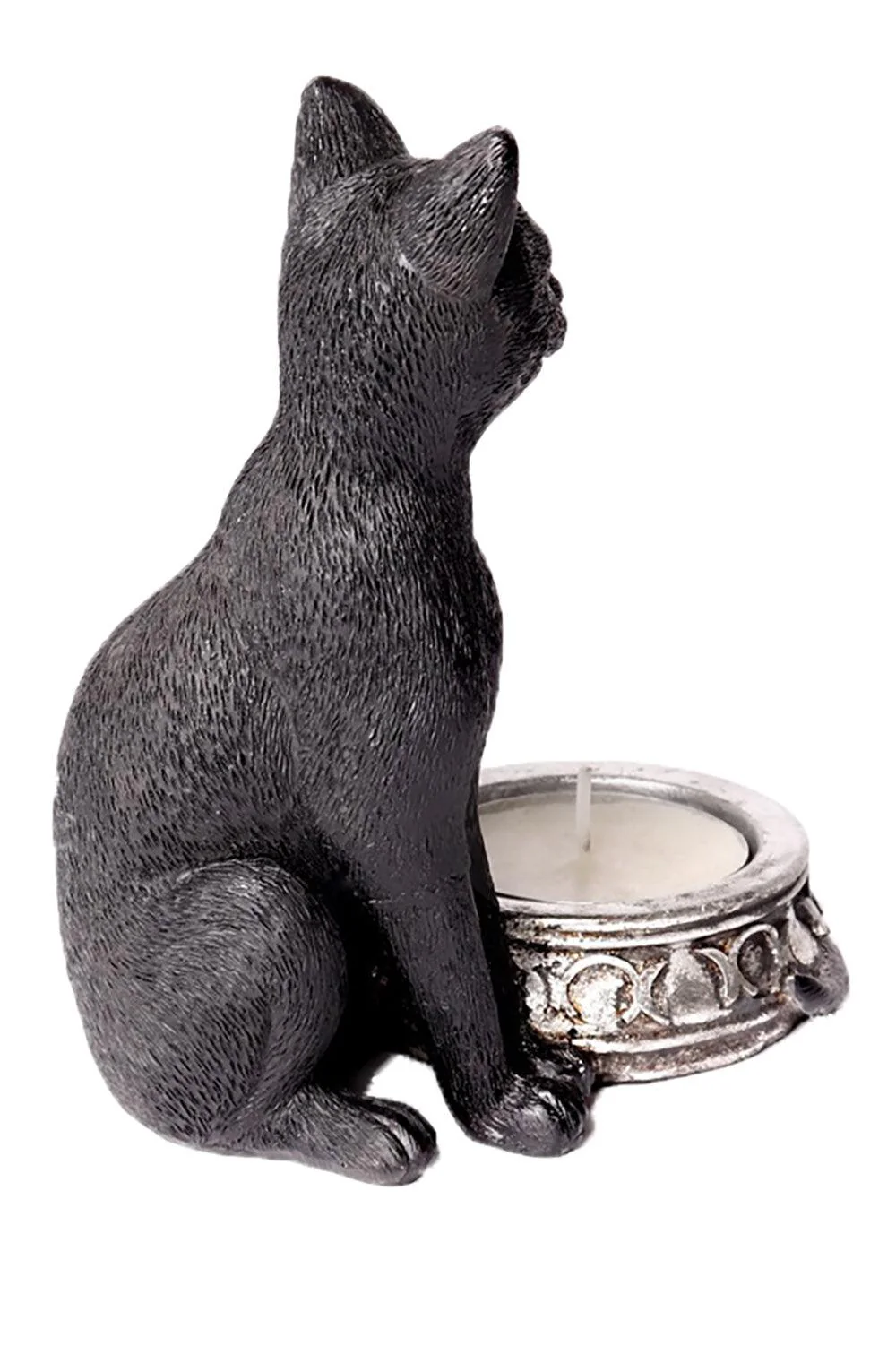 Black Cat Tea Light Candle Holder - Image 3