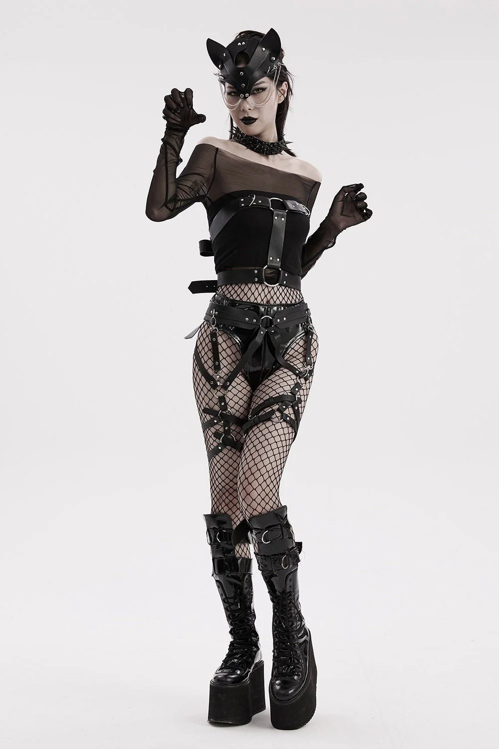 Black Embers Body Harness [BLACK] - Image 2