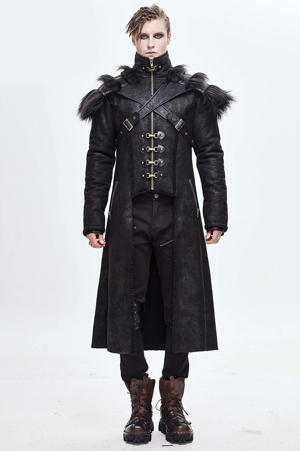 Black Infantry Winter Coat - Image 6