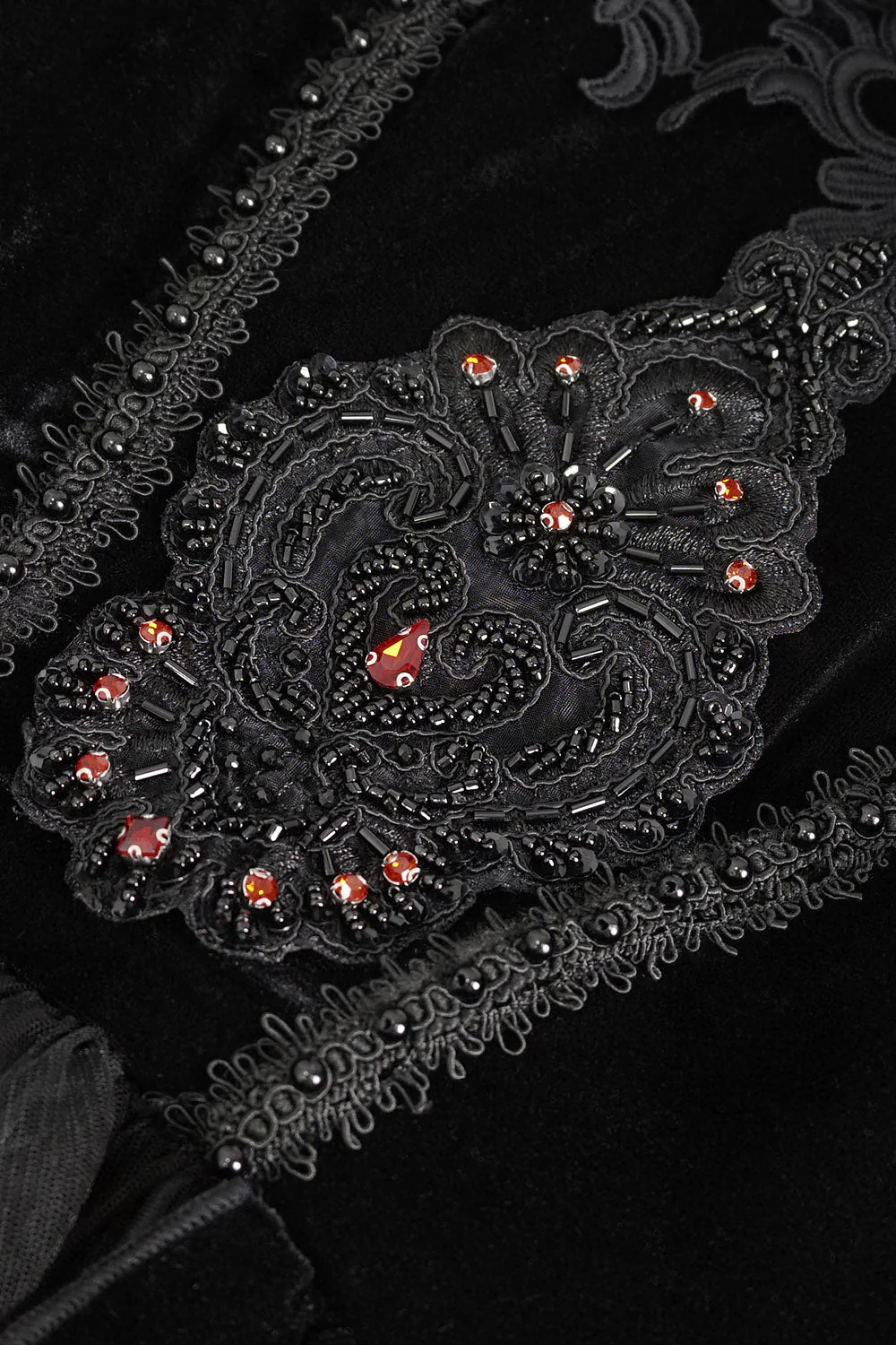Black Manor Gothic Gown - Image 10