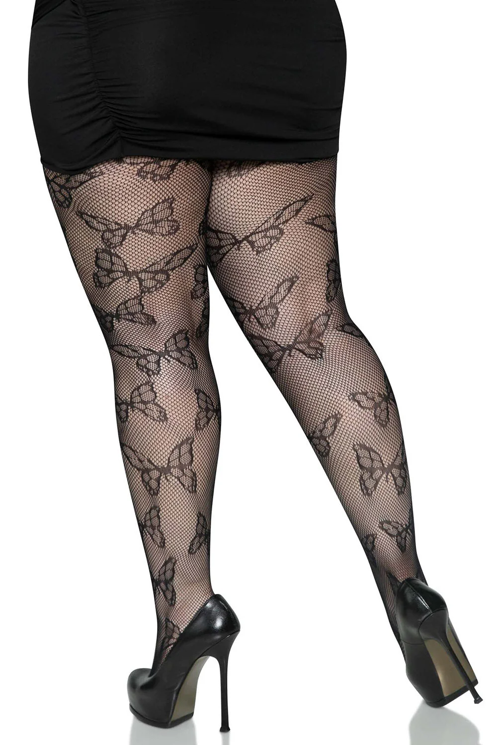 Black Monarch Butterfly Tight [PLUS SIZE] - Image 6