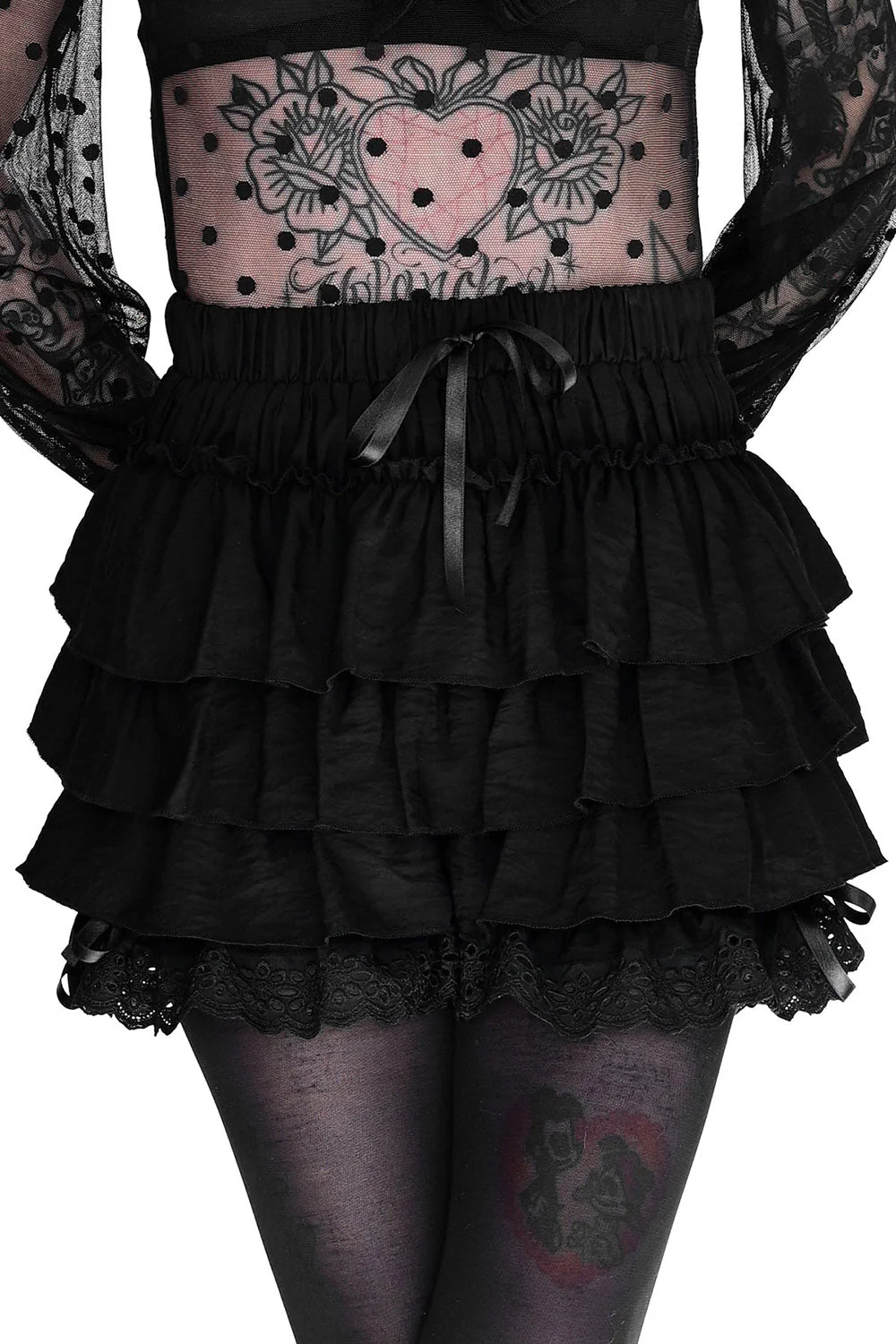 Black Ruffle Bloomers - Image 6