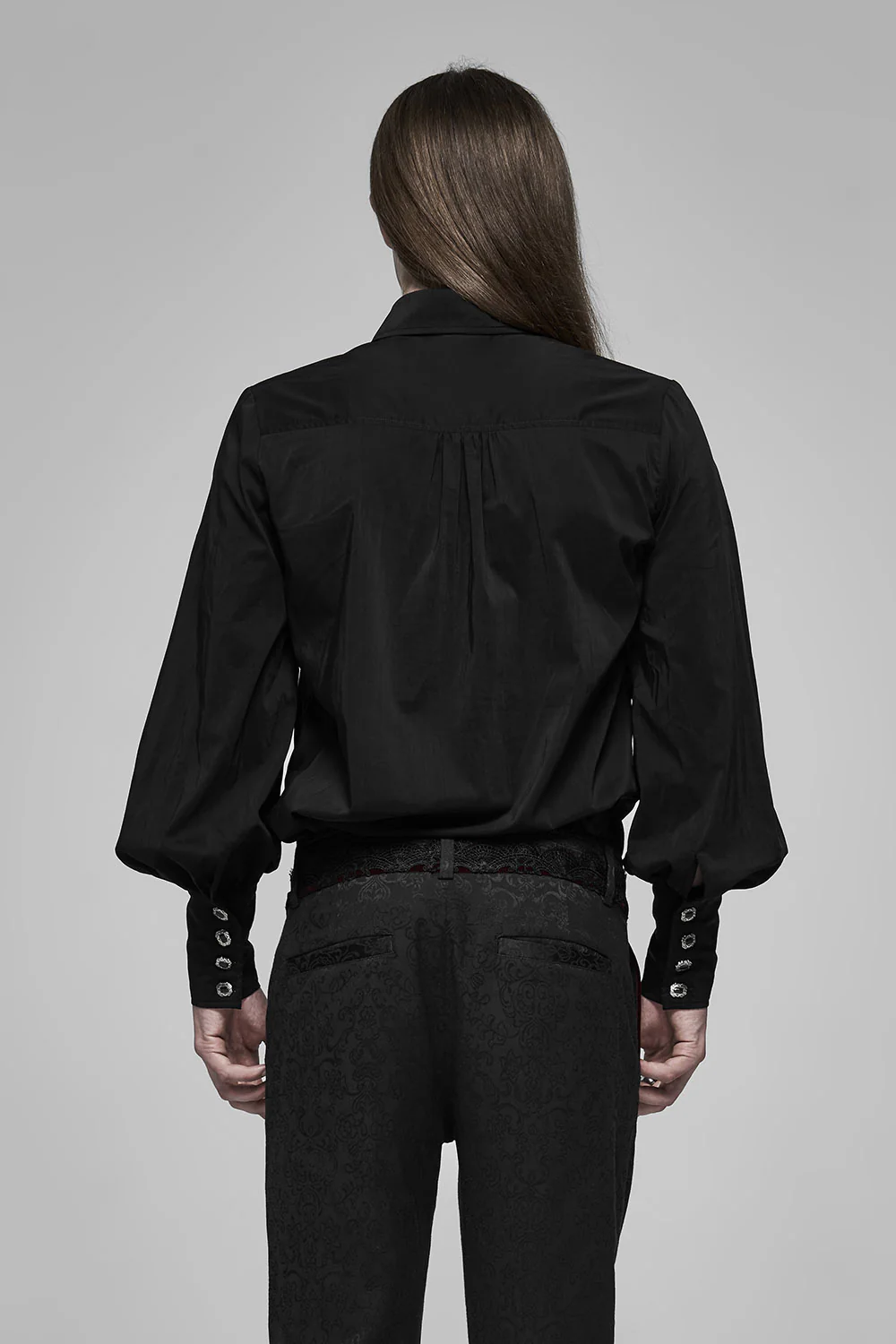 Black Sails Long Sleeve Gothic Renaissance Shirt - Image 5