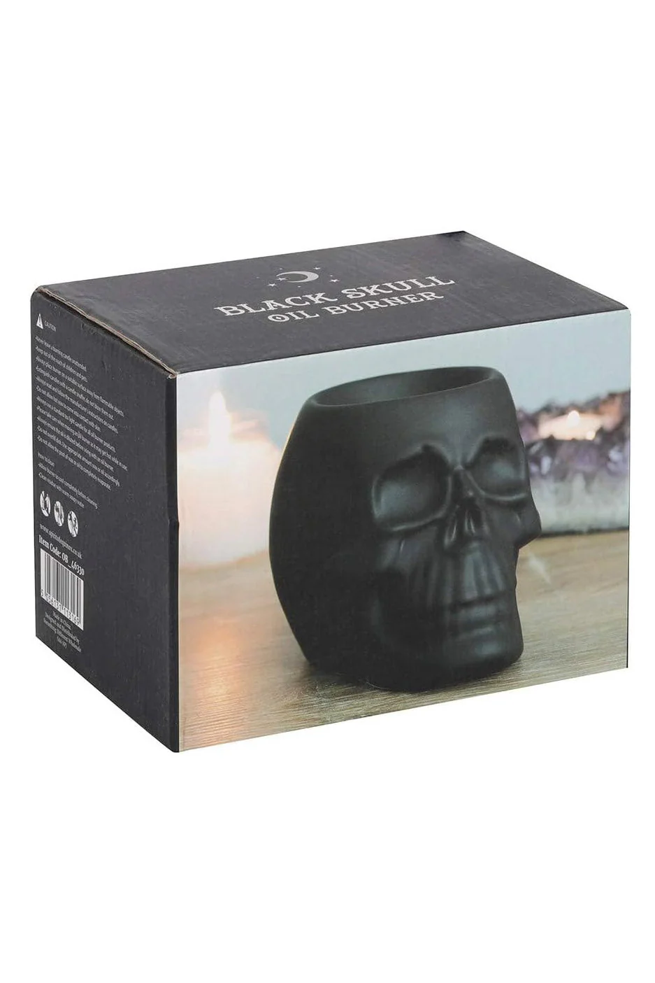 Black Skull Oil Burner - Image 4