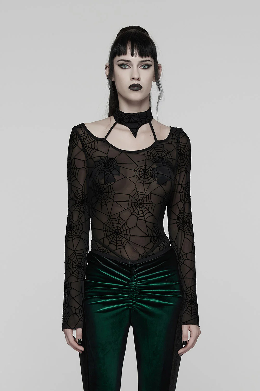 Black Widow Mesh Top - Image 6