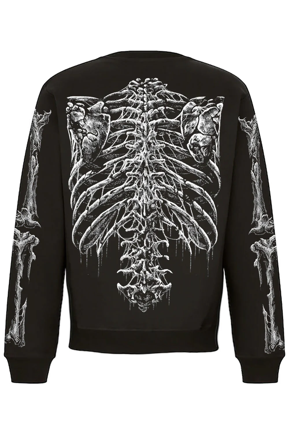 Bleeding Heart Skeleton Sweatshirt - Image 2