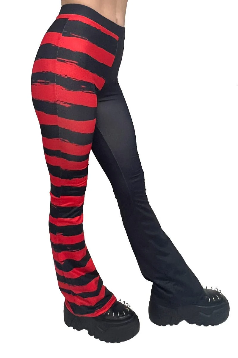 Blood Bat Striped Flares [BLACK/RED] - Image 6