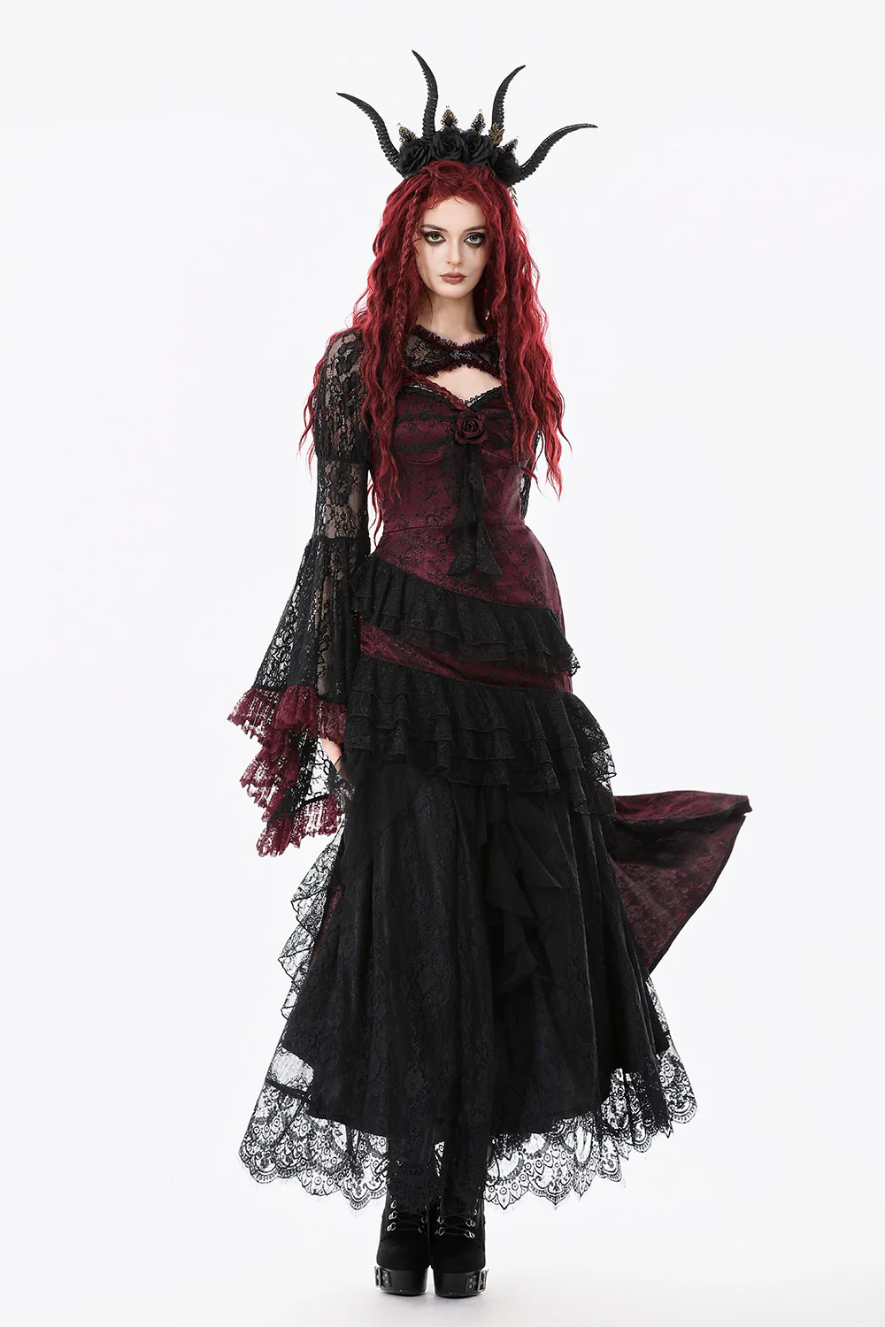 Blood Drop Lace Cardigan - Image 3