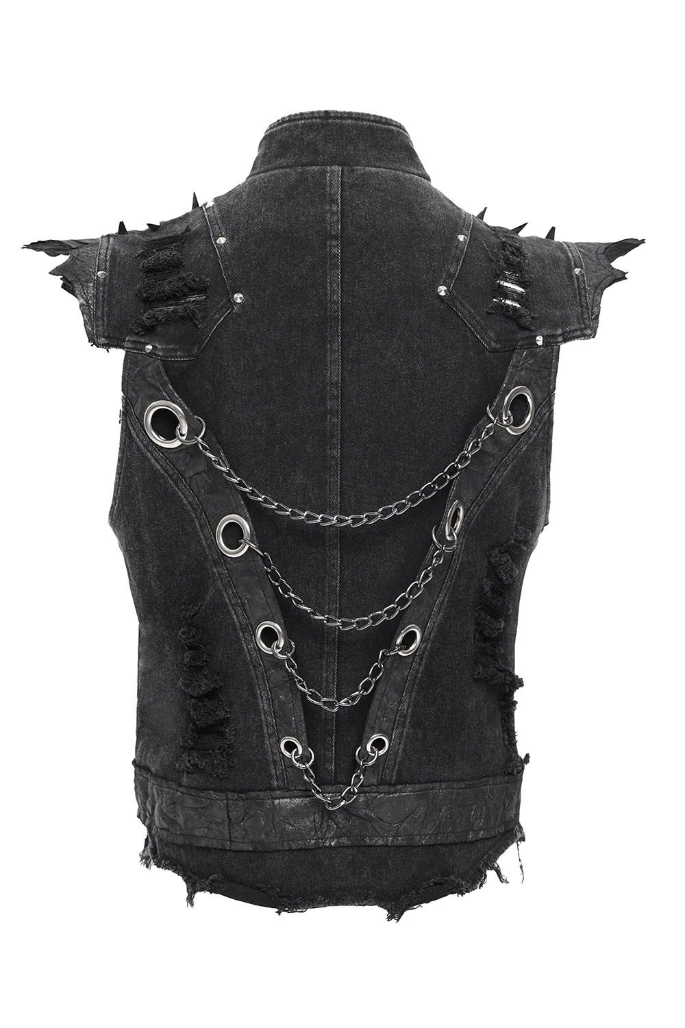Blood Pact Punk Battle Vest - Image 4
