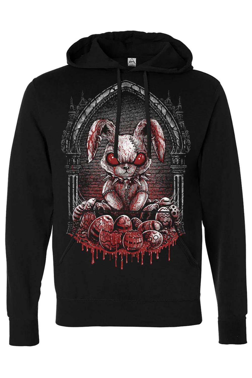 Bloody Easter Bunny Hoodie - Image 3