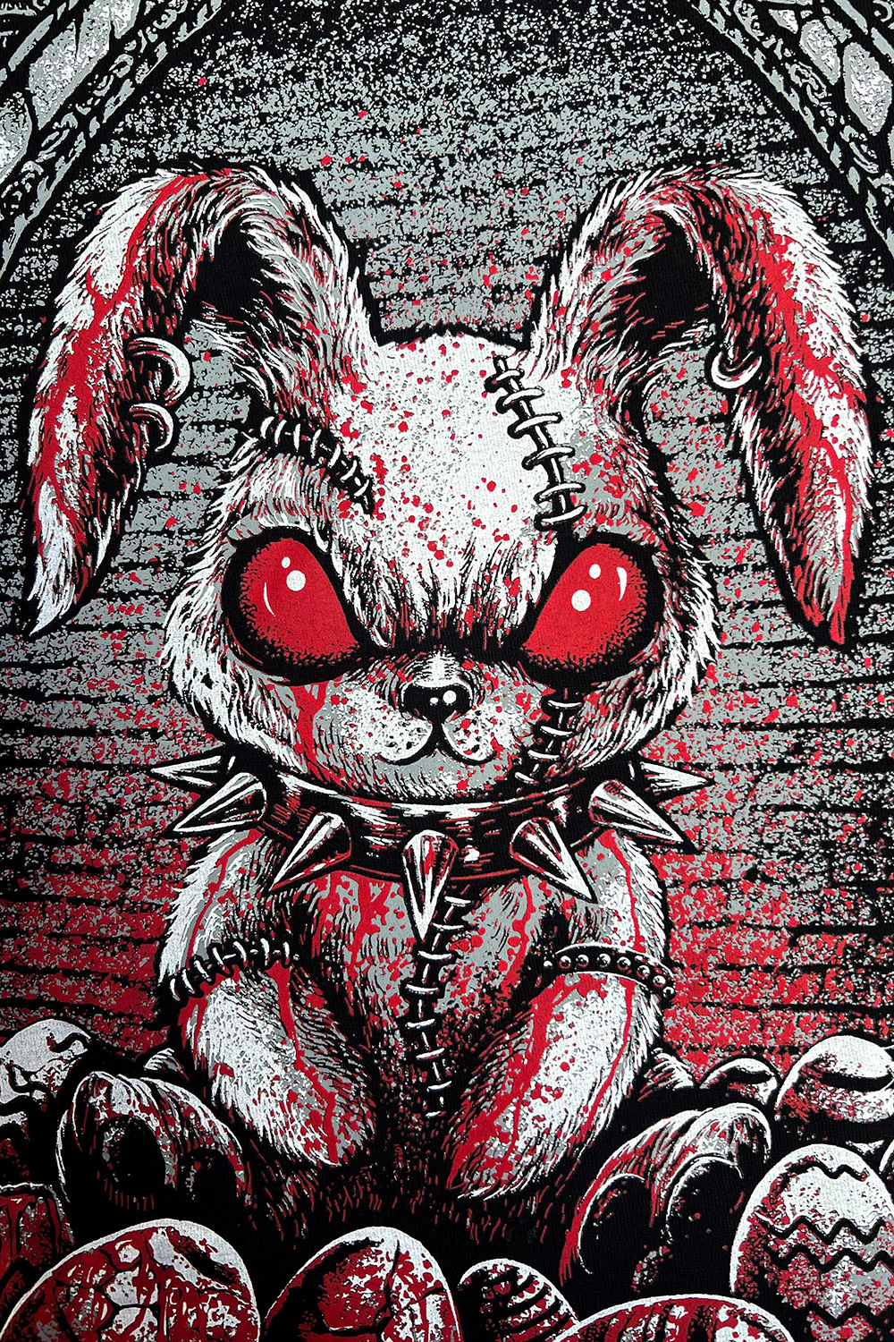 Bloody Easter Bunny T-shirt - Image 10