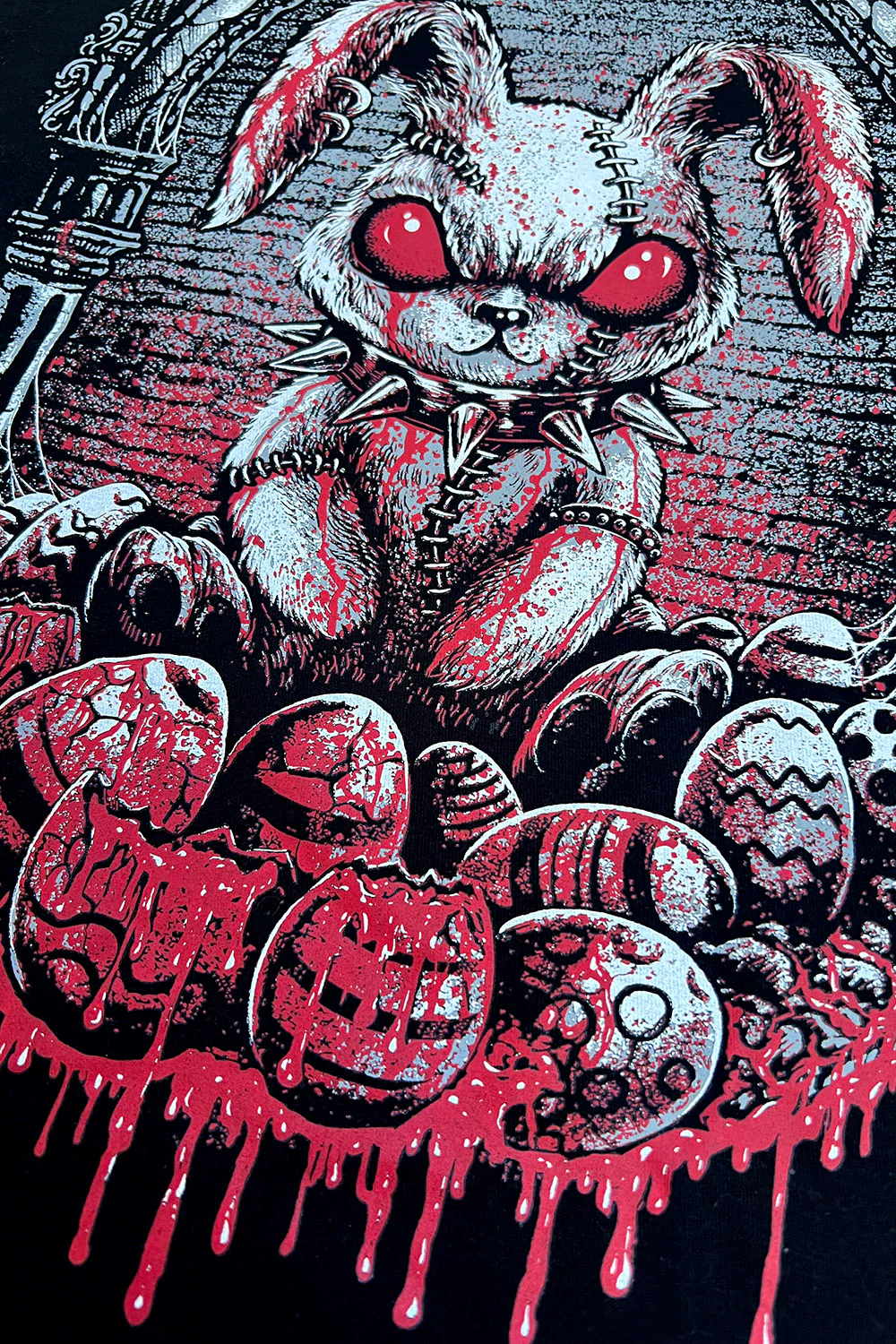 Bloody Easter Bunny T-shirt - Image 8