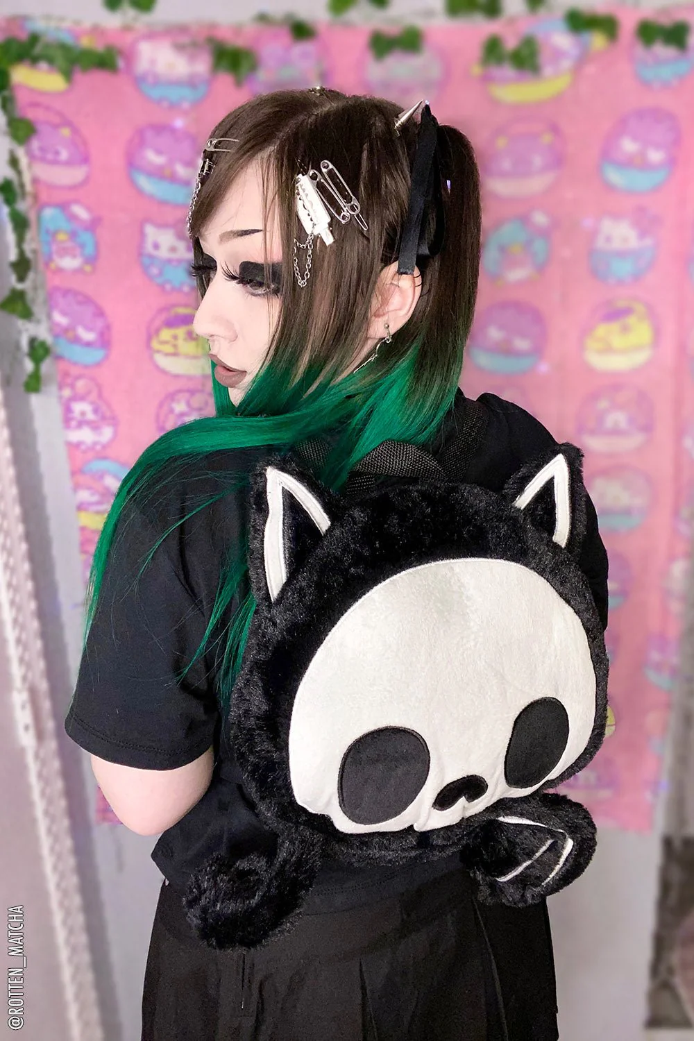 Bony Bat Plush Backpack - Image 12