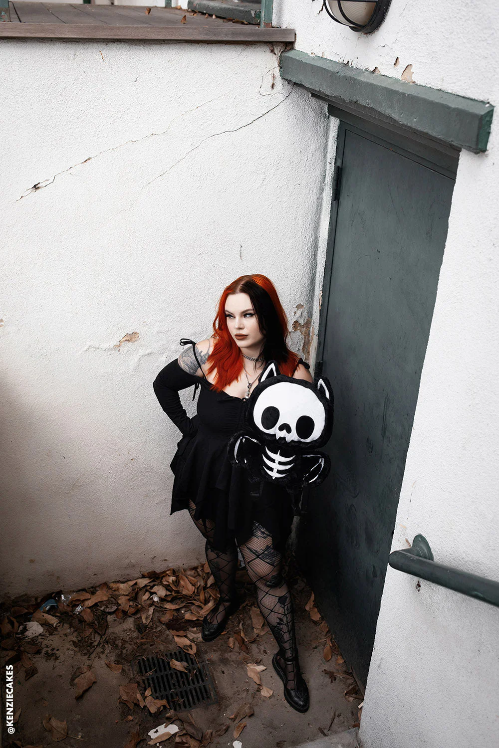 Bony Bat Plush Backpack - Image 15