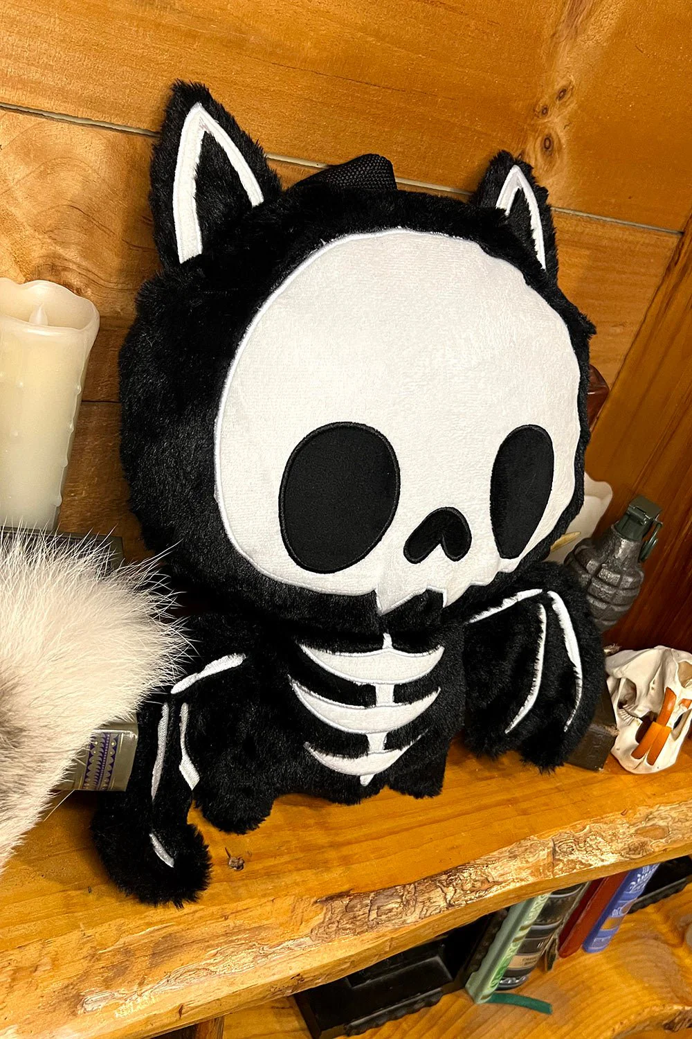 Bony Bat Plush Backpack - Image 8