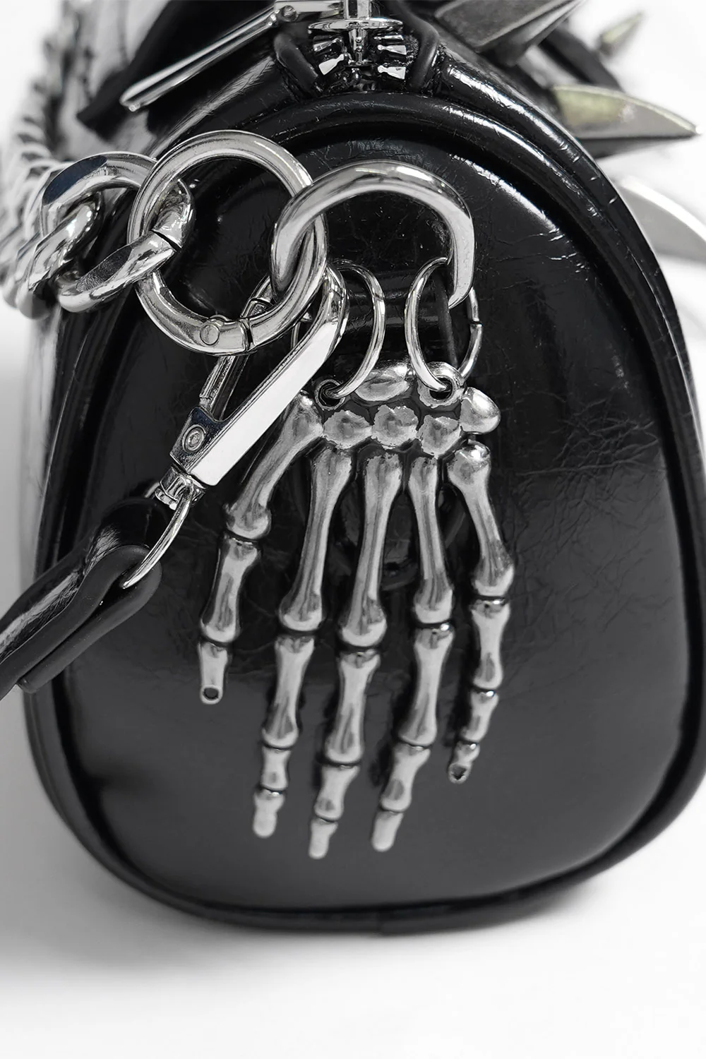 Catacombs Small Spiked Chain Bag - Image 7