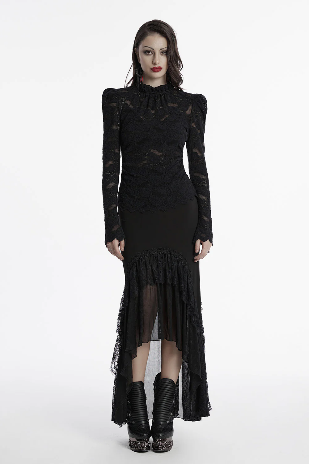 Cathedral Arches Layered Lace Skirt - Image 5