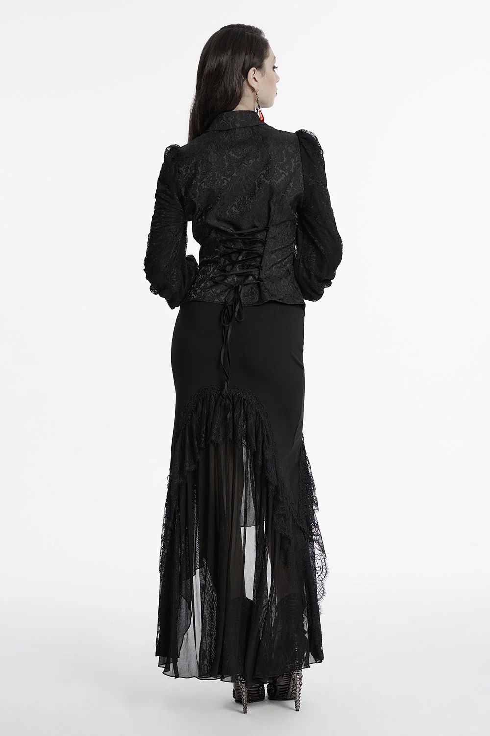 Cathedral Arches Layered Lace Skirt - Image 7
