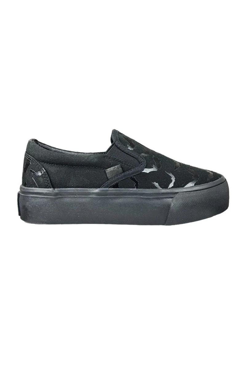 Chill Bat Platform Sneakers [Blackout] - Image 4