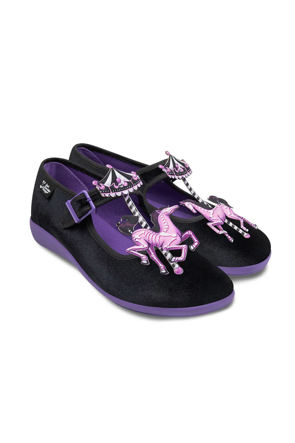 Chocolaticas® Spectral Ride Women's Mary Jane Flat - Image 3