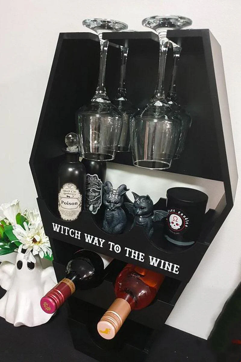 Coffin Wine Shelf - Image 2