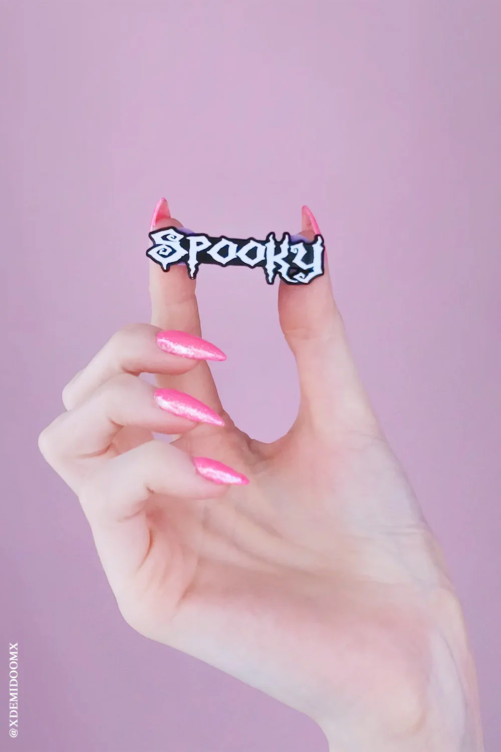 Spooky Enamel Pin - Image 3