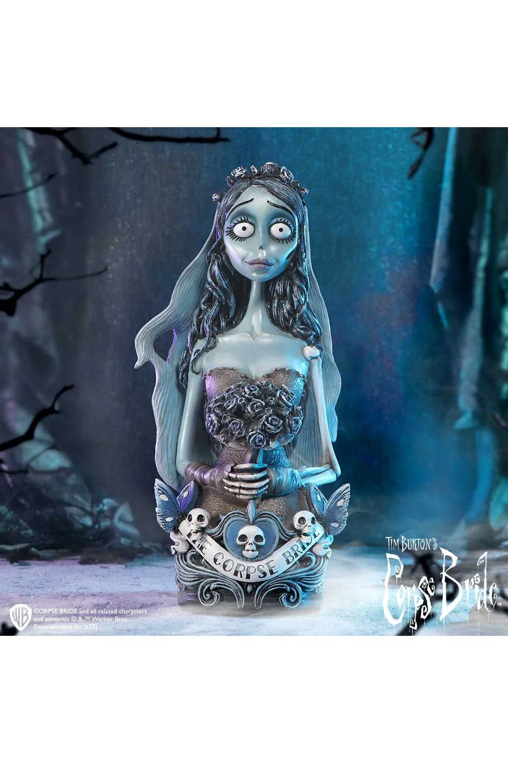 Corpse Bride Emily Bust - Image 9